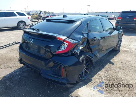 2021 Honda Civic Sport из США, поврежденный, VIN SHHFK7H4XMU226475